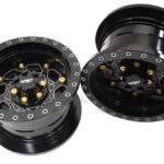 Billet Machined 8 Spoke Alloy Wheel Upgrade Kit (1-pair) for 1/6 SCX6 45001