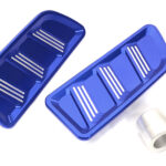 Billet Machined Realistic Front Hood Vents for Axial 1/6 JLU Wrangler 250004