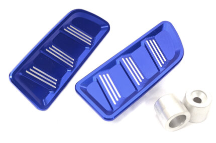 Billet Machined Realistic Front Hood Vents for Axial 1/6 JLU Wrangler 250004