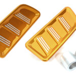 Billet Machined Realistic Front Hood Vents for Axial 1/6 JLU Wrangler 250004