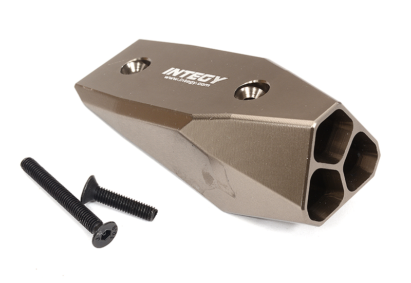 C32436GREY Machined Realistic T1 Exhaust Tip for Arrma 1/7 Limitless All-Road ARA320518 - Image 1