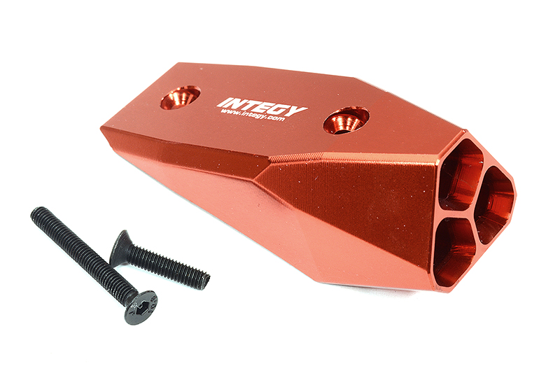 C32436RED Machined Realistic T1 Exhaust Tip for Arrma 1/7 Limitless All-Road ARA320518 - Image 1