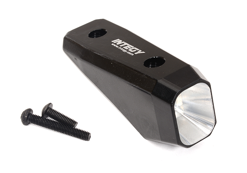 C32437BLACK Machined Realistic T2 Exhaust Tip for Arrma 1/7 Limitless All-Road ARA320518 - Image 1