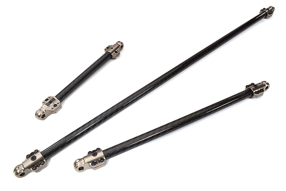 C32441GREY CF Chassis Brace Set for 1/5 Kraton 4X4 8S BLX ARA340550-52, require ARA320481 - Image 1