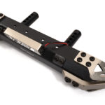 Realistic Front Alloy Bumper w/ LED for Axial SCX6 JLU Wrangler 250002