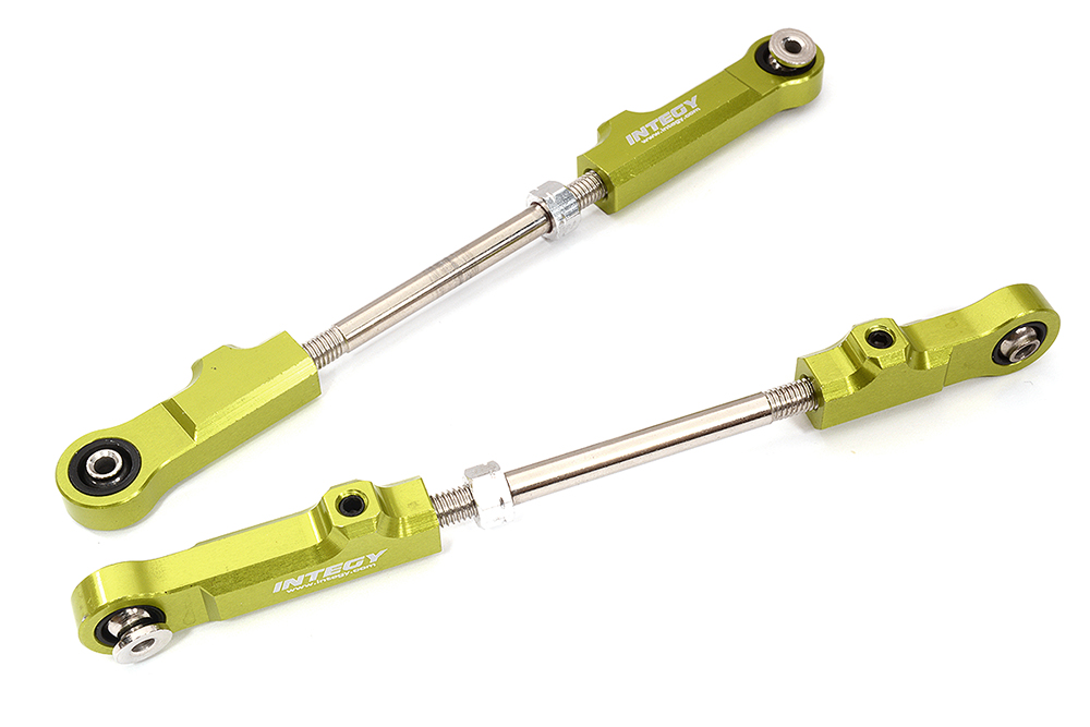 C32444GREEN Machined Rear Upper Suspension Linkages for Arrma 1/8 Kraton 6S BLX V5 AR330221 - Image 1