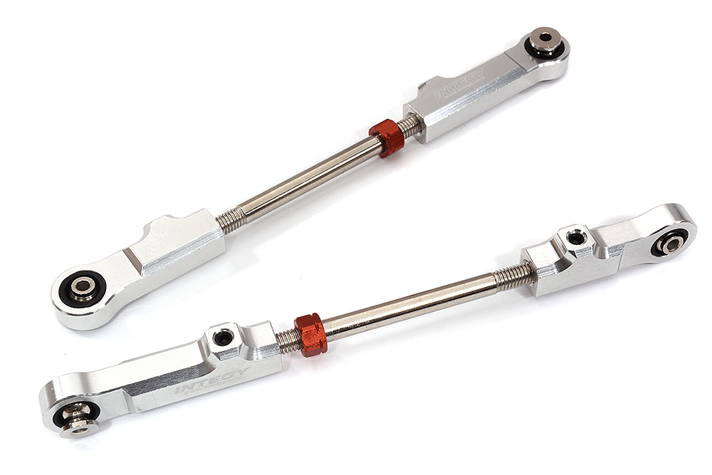 C32444SILVER Machined Rear Upper Suspension Linkages for Arrma 1/8 Kraton 6S BLX V5 AR330221 - Image 1