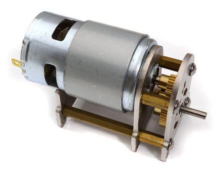 Gear Reduction 2.5 Gearbox with 775 Size Drive Motor