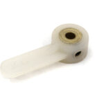 Nylon 3mm Single Rudder Steering Arm for RC Boat (r=36mm)