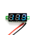 Precision Voltmeter Color LED Display 3.00V-30.0VDC