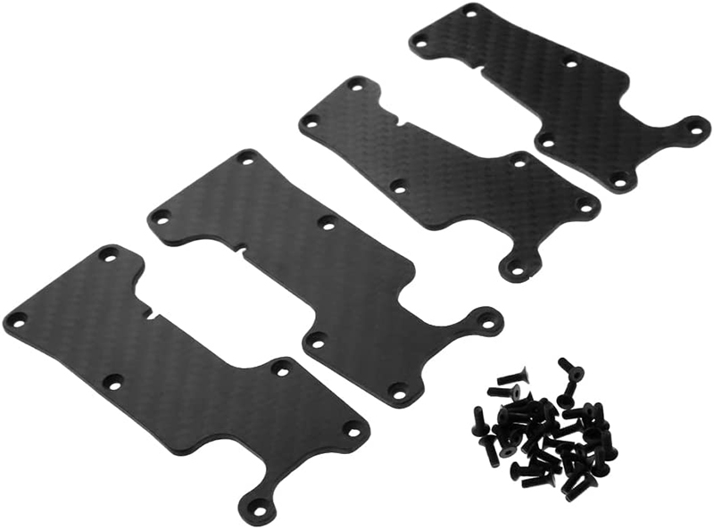 C32483 CF Suspension Arm Covers for Traxxas 1/8 Sledge 4WD 9633 9634 - Image 1