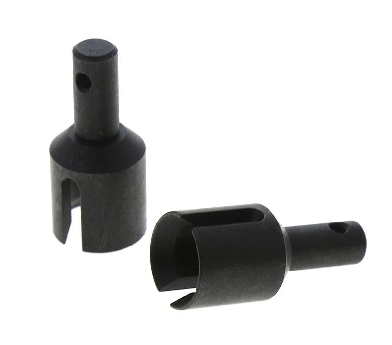 C32485BLACK Steel Outdrive Differential Output Cups for Traxxas 1/8 Sledge 4WD 9583 - Image 1