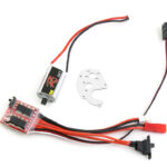 Motor Mount, Drive Motor & ESC Combo for Axial 1/24 SCX24 Rock Crawler