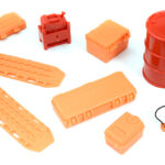 Realistic Model 1/24 Scale Accessories Set for Off-Road Crawler