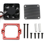 High Speed Red Cooling Fan Kit Compatible with Traxxas ESC T4, T6, XL5