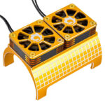 Alloy Heatsink w/ Cooling Fans for 1/5 Scale 55-58mm O.D. Size Drive Motor