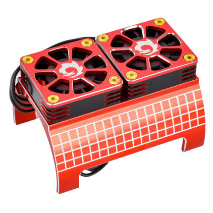 Alloy Heatsink w/ Cooling Fans for 1/5 Scale 55-58mm O.D. Size Drive Motor