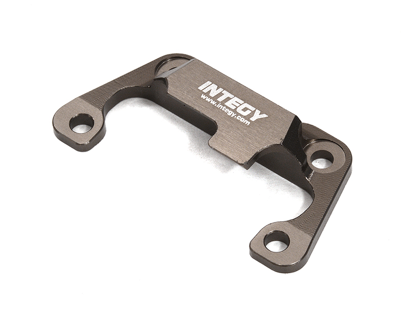 C32529GREY Billet Machined Front Shock Tower Brace for Losi 1/10 Lasernut U4 4WD RTR - Image 1