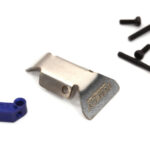 Alloy Machined F/R Skid Plate w/ Mount for Axial 1/24 SCX24