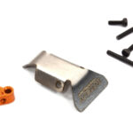 Alloy Machined F/R Skid Plate w/ Mount for Axial 1/24 SCX24