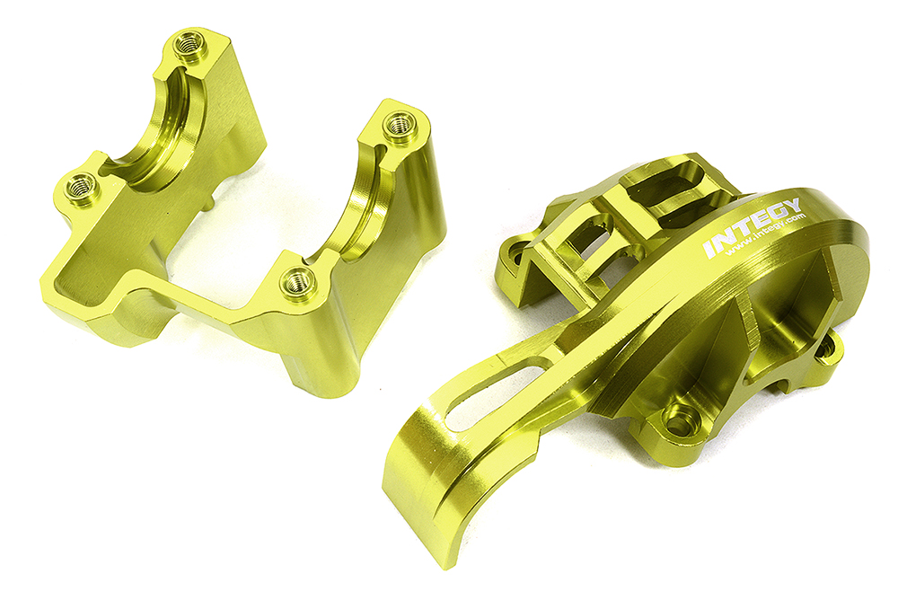 C32544GREEN Billet Machined Center Differential Carrier Mount for Traxxas 1/8 Sledge 9584 - Image 1