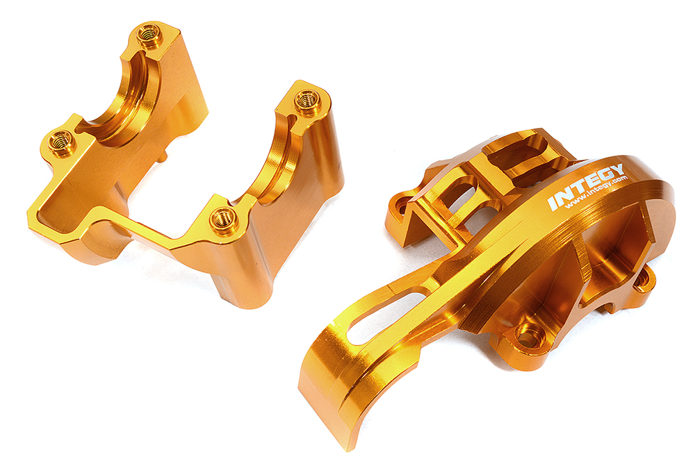 C32544ORANGE Machined Center Differential Carrier Mount for Traxxas 1/8 Sledge 4WD 9584 - Image 1