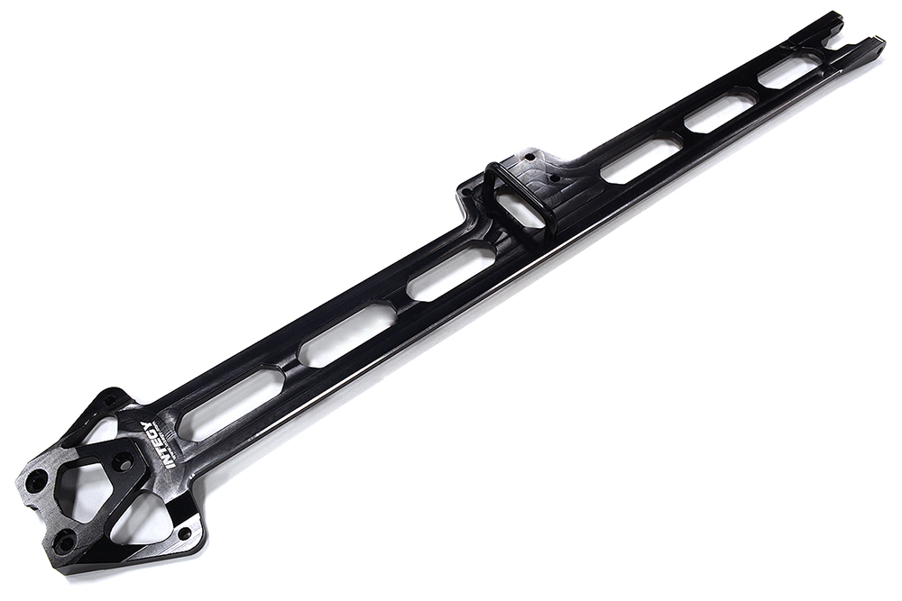 C32547BLACK Machined Chassis Upper Deck for Losi 1/10 Lasernut U4 4WD Brushless RTR - Black - Image 1