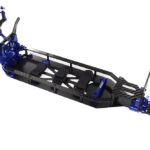 Alloy Chassis & Carbon Fiber Conversion Kit for Team Associated DR10 Drag