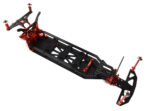 Alloy Chassis & Carbon Fiber Conversion Kit for Team Associated DR10 Drag