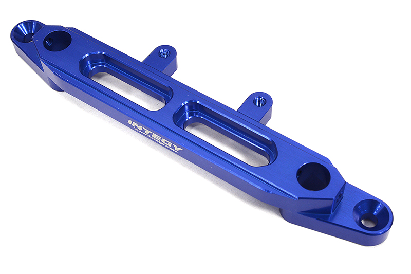 C32549BLUE Blue Billet Machined Front Upper Chassis Brace for Axial SCX6 251005 - Image 1