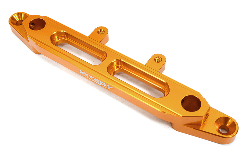 C32549ORANGE Orange Billet Machined Front Upper Chassis Brace for Axial SCX6 251005 - Image 1