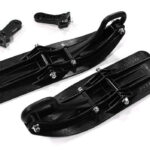 Black Front Sled Attachment Conversion Kit for Losi 1/5 DBXL-E 2.0 4WD (for RWD)