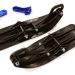Blue Front Sled Attachment Conversion Kit for Losi 1/5 DBXL-E 2.0 4WD (for RWD)