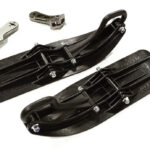 Grey Front Sled Attachment Conversion Kit for Losi 1/5 DBXL-E 2.0 4WD (for RWD)