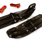 Red Front Sled Attachment Conversion Kit for Losi 1/5 DBXL-E 2.0 4WD (for RWD)