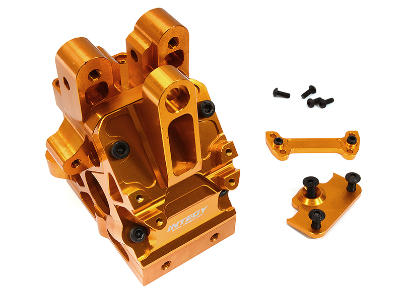 C32551ORANGE Billet Machined F/R Gearbox Housing for Arrma 1/5 Kraton 4X4 8S BLX ARA310935 - Image 1