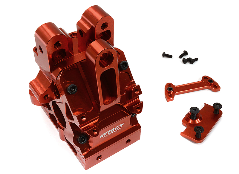 C32551RED Billet Machined F/R Gearbox Housing for Arrma 1/5 Kraton 4X4 8S BLX ARA310935 - Image 1