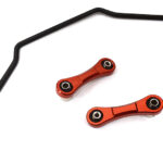 Red Anti Sway Bar Set for Losi 1/5 DBXL-E 2.0 RC Desert Buggy