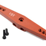 Billet Machined Red 15T Dual Sided Steering Servo Arm for Losi 1/5 DBXL-E 2.0