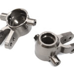 Billet Machined Steering Knuckles Upgrade for Traxxas 1/10 Scale Hoss 4X4 6837