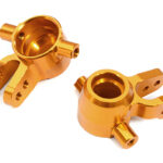 Billet Machined Steering Knuckles Upgrade for Traxxas 1/10 Scale Hoss 4X4 6837