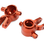 Billet Machined Steering Knuckles Upgrade for Traxxas 1/10 Scale Hoss 4X4 6837