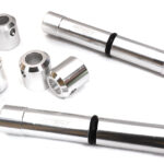 Machined Center Drive Shaft Upgrade Set for Axial SCX6 Crawler 252009 252010