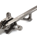 Billet Machined Grey Front Chassis Brace for Traxxas 1/8 Sledge 4WD 9520