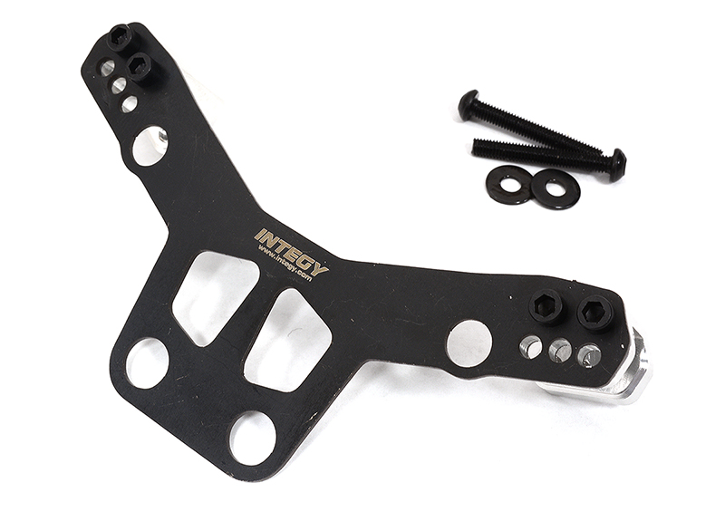 C32567SILVER Front Shock Tower Extension Add-On for Arrma 1/10 Vorteks 4X4 3S BLX ARA320634 - Image 1