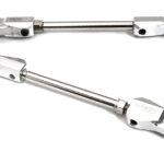 Billet Machined Front Upper Suspension Linkages for Traxxas 1/10 Hoss 4X4 3643