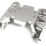 Billet Machined Center Transmission Gearbox Lower Mount for Axial SCX6 251004