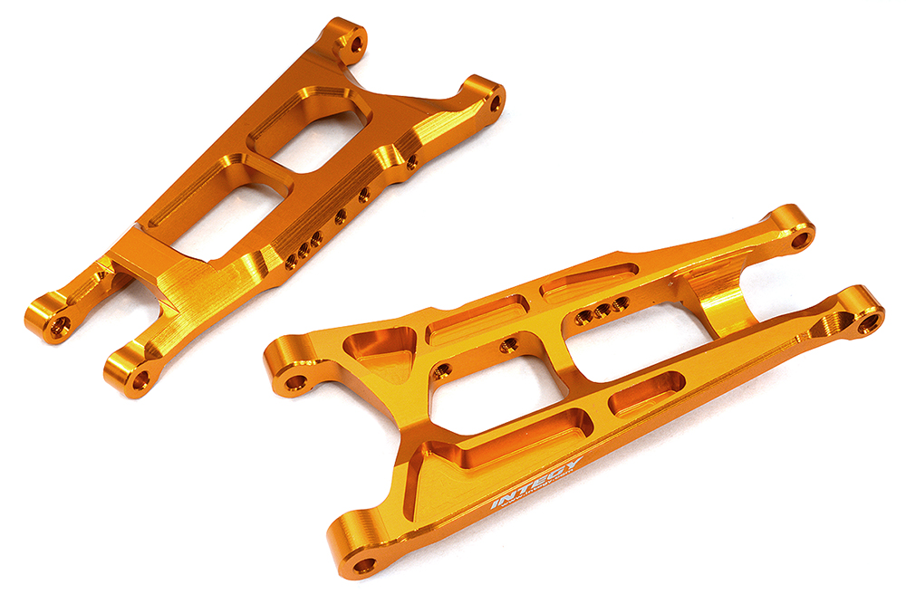 C32571ORANGE Billet Machined Lower Suspension Arms for Traxxas 1/10 Hoss 4X4 3655R - Image 1