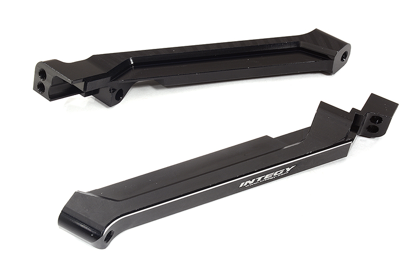 C32574BLACK Billet Machined Rear Tower Chassis Braces for Traxxas 1/8 Sledge 4WD Truck 9521 - Image 1