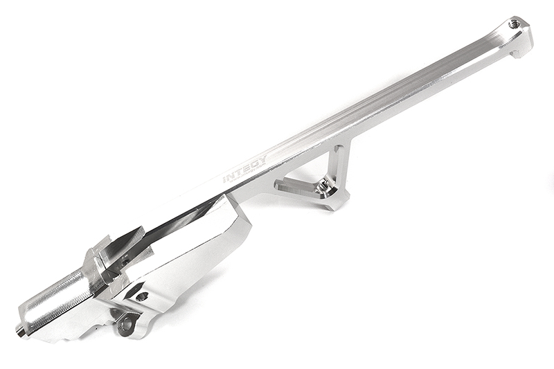 C32575SILVER Silver Billet Machined Rear Chassis Brace for Traxxas Sledge 4WD 1/8 Scale 9521 - Image 1